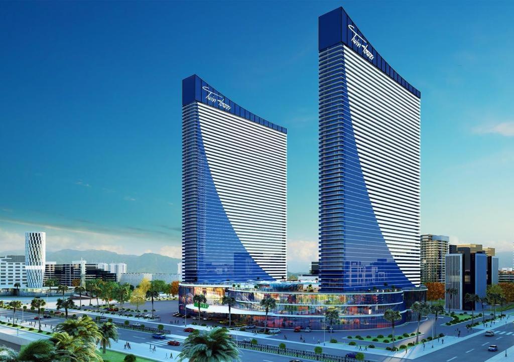 Апартаменты С Видом На Море Twin Towers Batumi, Orbi City Esterno foto